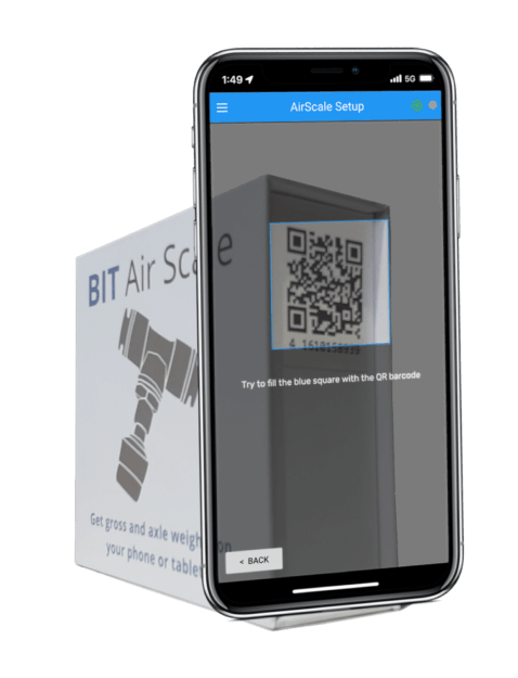 air scale qr code scanner